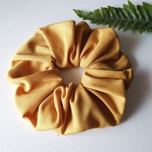 8 for $15 * Large Mustard Stretch Scrunchie